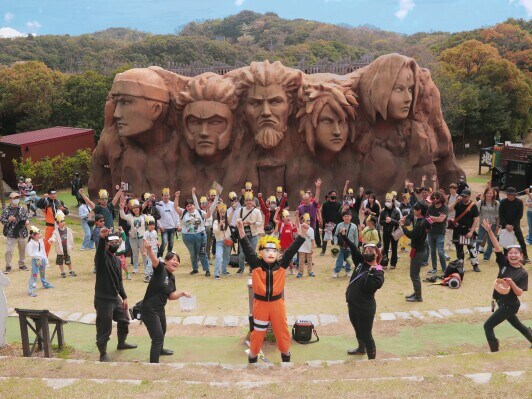 火影岩で福来たる！今年の節分は忍里でナルトと「鬼は外！福は内！」 ”NARUTO&BORUTO 忍里 節分大会””恵方巻イベント”同時開催！ 1月31日、2月1日、2月3日の3日間限定で開催