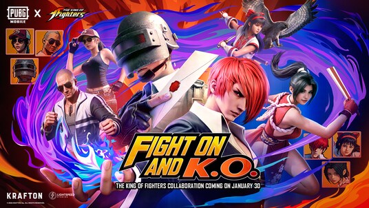 PUBG MOBILEとTHE KING OF FIGHTERSコラボが実現！