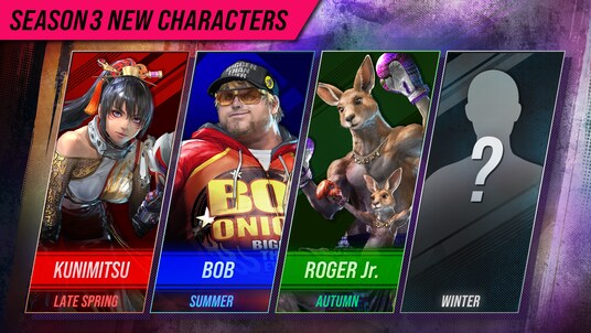 『鉄拳8』シーズン3最新情報公開！追加プレイアブルキャラクター「州光」「ボブ」「ロジャーJr.」参戦決定！シーズン3パス、2周年キャンペーン情報も