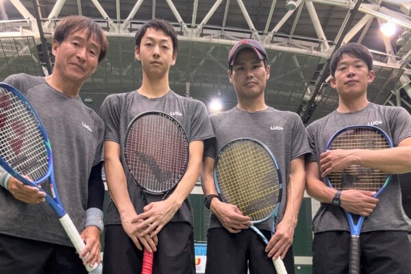 【テニス】実業団チームルーセントアスリートワークスが「第40回テニス日本リーグ」を終える