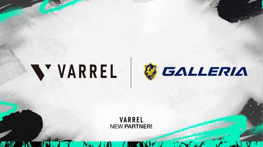 プロeスポーツチーム『VARREL』「GALLERIA(ガレリア)」とのスポンサー契約を締結