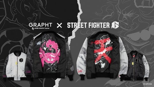 【GRAPHT】「ストリートファイター 6」ジュリ・豪鬼のリバーシブルブルゾン発売 GRAPHT公式ECで2月4日11:00より予約販売開始