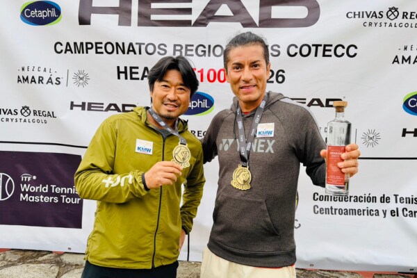 【テニス】佐藤政大選手が50歳以上ダブルスで優勝 MT1000 Naucalpan de Juarez Masters Tour 2026