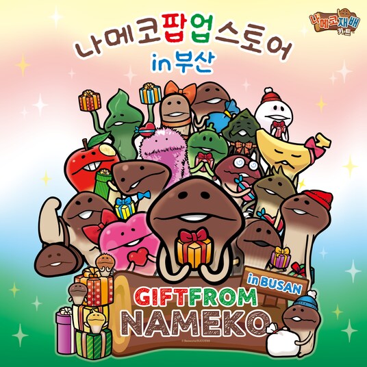 韓国ソウルにて大盛況を博した『なめこ栽培キット』ポップアップストアが2月13日より釜山でアンコール開催決定!