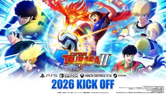 驚きが連鎖する予測不能ネオサッカーアクション開幕!「キャプテン翼2 WORLD FIGHTERS」2026年 発売決定!