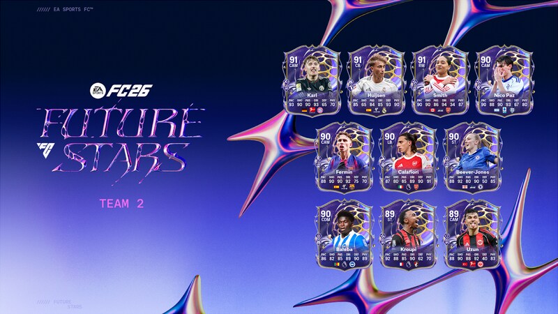 EA SPORTS FC™ 日本人選手からは松窪真心選手が登場!次世代のグローバルフットボール才能を紹介する「フューチャースター・チーム 2」を発表
