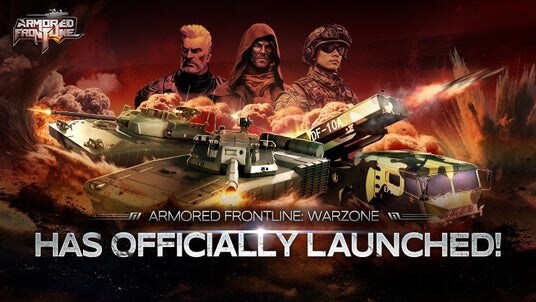 VALOFE、新作戦車アクション『Armored Frontline： Warzone』本日より全世界同時で正式サービス開始！
