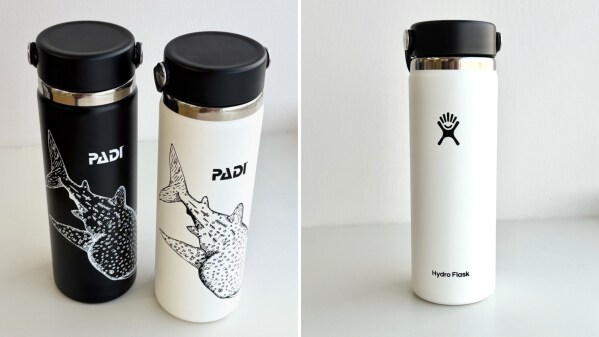 PADI、Hydro Flaskとのコラボレーションボトルを含むPADI Gear新商品を発売