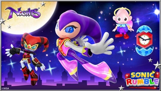 『ソニックランブル』期間限定イベント「ナイツ」とのコラボイベントが本日より開催!
