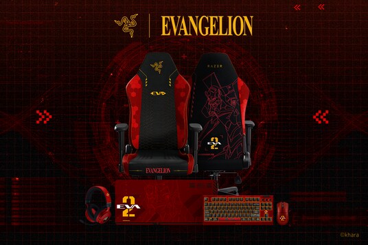 RAZER ｜ EVANGELION エヴァ2号機コレクション 国内発売決定ゲーミングキーボード、ゲーミングマウス、ゲーミングヘッドセット、ゲーミングマウスパッド、ゲーミングチェア