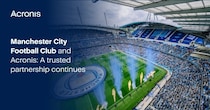 アクロニス、マンチェスターシティFCとのパートナーシップ更新を発表