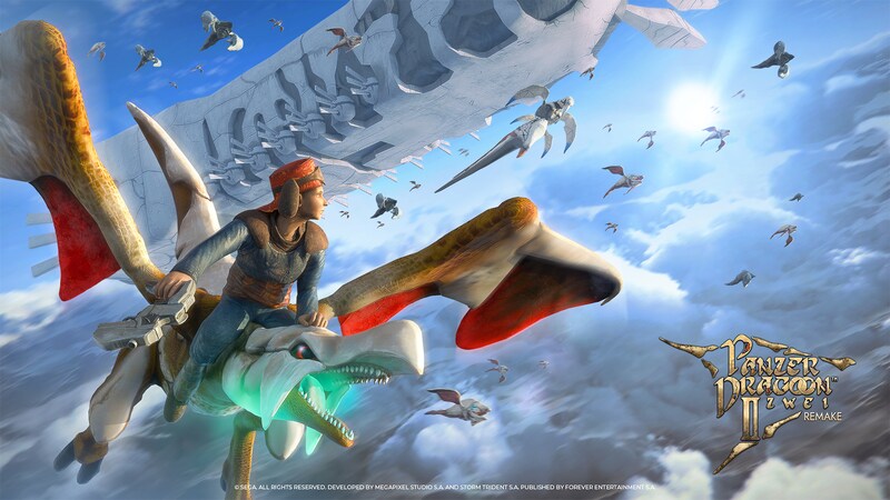 『パンツァードラグーン ツヴァイ:リメイク』Steam Next Festに登場!