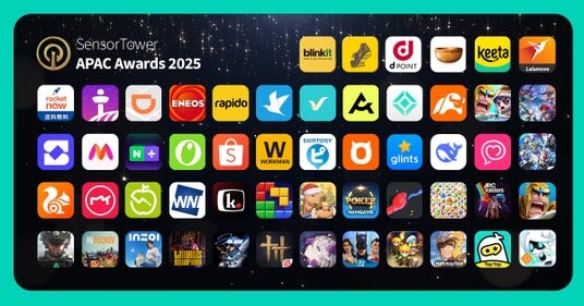 Sensor Tower APAC Awards 2025受賞タイトル発表