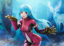『THE KING OF FIGHTERS XV』より、「クーラ・ダイアモンド」が待望のフィギュア化。「冷気ブレス顔」フェイスパーツ付の「あみあみ限定版」も登場。