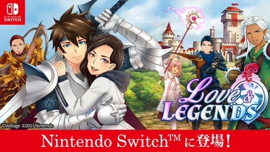ボルテージ・サンフランシスコスタジオ発 海外向け英語版作品「Love and Legends」2月26日（木）よりNintendo Switch(TM)で配信開始！