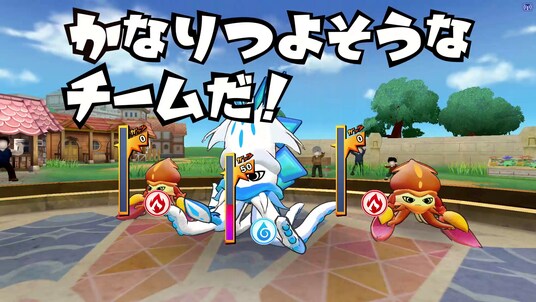 「あそんで！そだてる！らくがキッズ」バトル広場がリニューアル！2月26日（木）より、決勝戦が３体 対３体のバトルに進化！