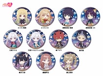 「超かぐや姫！ ぺたん娘缶バッジ」予約受付中！