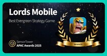 『ロードモバイル』が「Sensor Tower APAC Awards 2025」にて「Best Evergreen Strategy Game」を受賞！