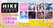 最大半額のタイトルも！HIKE GAMES SPRINGセールで気になるゲームをお得にプレイ！