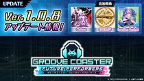 『グルーヴコースター フューチャーパフォーマーズ』無料で新曲3曲を追加！3月5日（木）オンラインアップデート実施＆本体ソフト40％OFFのスプリングセールも開催
