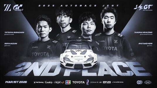 「ZETA DIVISION」EMOTORSPORTS部門、「2025 AUTOBACS JEGT グランプリシリーズ× チャレンジリーグ入れ替え戦」にて全体2位！グランプリシリーズへの昇格が決定。