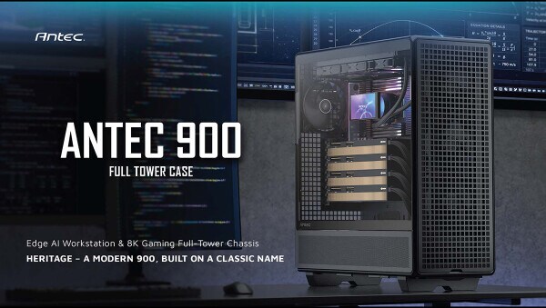 Antec、ハイエンドフルタワーPCケース「Antec 900」発売