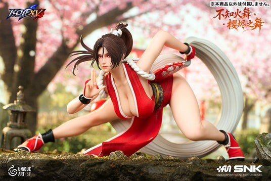 『THE KING OF FIGHTERS XV』より、「不知火舞 桜燼ノ舞Ver.」フィギュアが豪華版と通常版で登場。あみあみにて予約受付中。