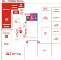 RED° TOKYO TOWER4階、新感覚のアトラクションが集結する“ヒーローズ プレイグラウンド”エリアに新アトラクション3種を迎え、2023年3月25日（土）リニューアルオープン！