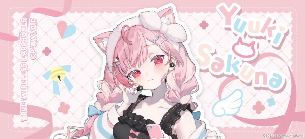 『結城さくな』× オンキヨー株式会社のボイス搭載ワイヤレスイヤホンが登場 3月13日（金）15：00から受注開始