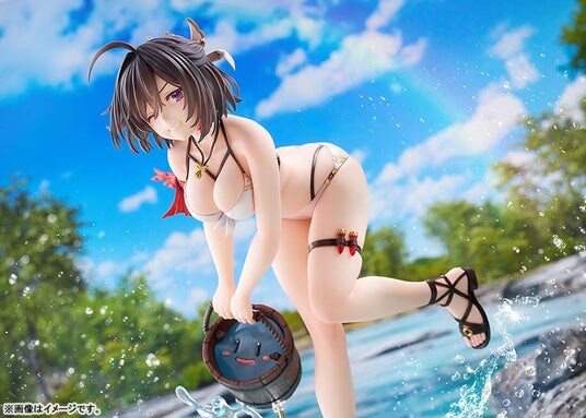 『ユミアのアトリエ ~追憶の錬金術士と幻創の地~』より、べにたま氏描き下ろし特典イラストをモチーフに「ユミア・リースフェルト」がフィギュアで登場。