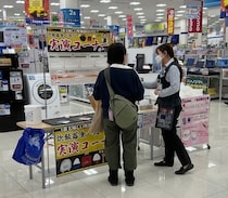 ノジマ三島店で地元米店とのコラボイベント開催中！ 炊飯器の炊き比べやご成約でお米1キロをプレゼント