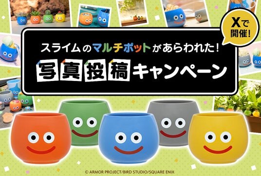 スライムのマルチポットがあらわれた！写真投稿キャンペーン開催のお知らせ