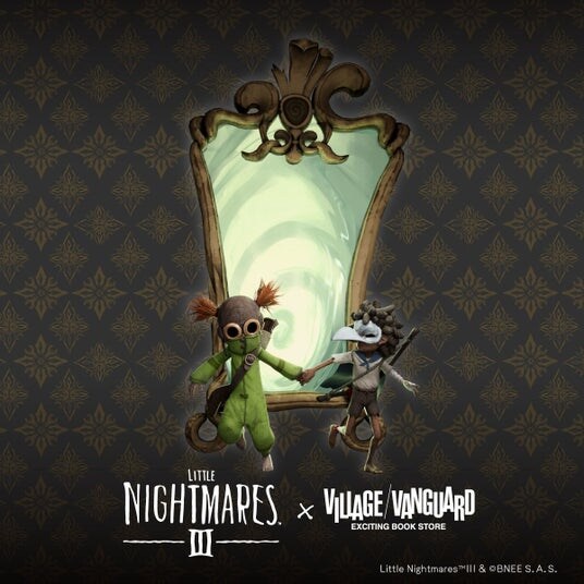 LITTLE NIGHTMARESIII-リトルナイトメア-3 × ヴィレッジヴァンガードコラボグッズが受注開始！