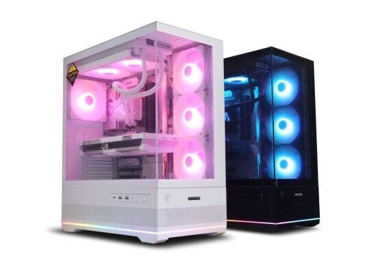 【FRONTIER】ピラーレスケースを採用したMSIコラボモデル＜MFPシリーズ＞が新登場 ～背面コネクタ設計のホワイトマザーボード採用～