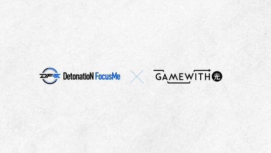 GameWith光、DetonatioN FocusMeとのスポンサー協賛契約を発表