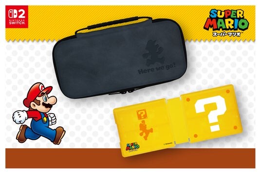 Nintendo Switch 2 用ライセンスアクセサリー「スーパーマリオ」シリーズ 全2種2026年4月28日(火)より発売開始予定！