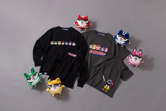 「にゃんこ大商店オンライン」にてにゃんこレンジャーの新アイテムが4月17日(金)から発売開始!