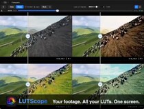 カラリストのLUT選定時間を大幅削減！macOSアプリ「LUTScope」登場 ～20種類のLUTの同時比較、Input／Lookの2段階パイプラインなどの機能を備えたLUT評価に特化した専用ツール～