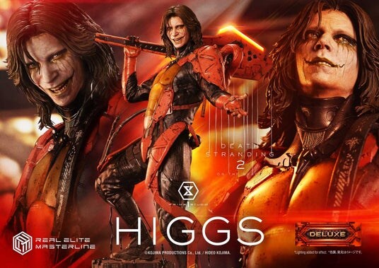 『DEATH STRANDING 2： ON THE BEACH』から、「ヒッグス」の1／3スケールスタチューが登場