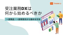 株式会社サンクユー、受注業務DXの進め方を解説｜「一部商品・一部得意先」から始める現実的な導入手法とは