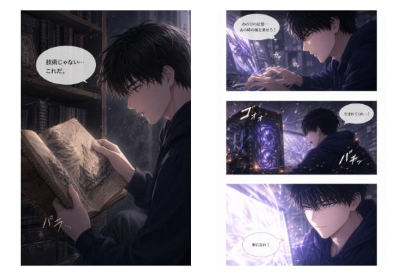 AI漫画生成プラットフォーム「MangaNow」がWebtoon制作に正式対応。新画像生成AIモデル「MangaNow Comic 1.0」も公開し、横型・縦型漫画の両方に対応。