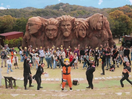 名古屋からバスで1本！ ニジゲンノモリ「NARUTO＆BORUTO 忍里」 忍里7周年記念バスツアー 好評販売中