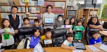 『テラビット』のゲーム制作体験を通じた次世代のIT人材育成の実現に向けて、沖縄「さんすうカフェ」へPCを寄贈！