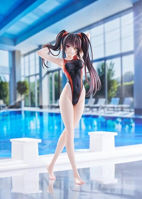 「スイムスーツシルエット」から『デート・ア・ライブ』時崎狂三 競泳水着Ver.が登場！【2026年4月30日受注開始】