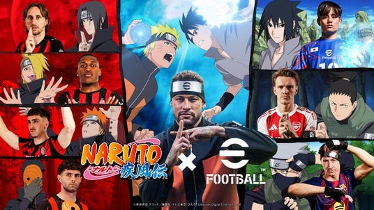 KONAMIのサッカーゲーム『eFootball(TM)』『ウイコレ』『Ｊクラ』で人気TVアニメ『NARUTO-ナルト- 疾風伝』とのコラボを開催！