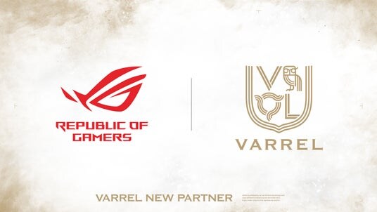 プロeスポーツチーム『VARREL』とASUS Republic of Gamers（ROG）のスポンサーシップ締結を発表