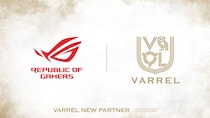 プロeスポーツチーム『VARREL』とASUS Republic of Gamers（ROG）のスポンサーシップ締結を発表