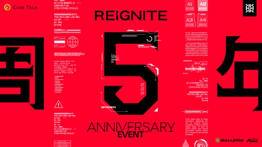プロeスポーツチーム「REIGNITE」が、チーム設立5周年を記念した特別なPOPUPイベントを開催！