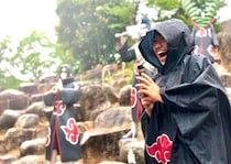 【雨に染まる忍の世界へ】「忍里 雨の日ステッカー」を手に入れよう！ 「NARUTO＆BORUTO 忍里 五月雨祭２０２６」 第4弾『五月雨祭SNS投稿キャンペーン』