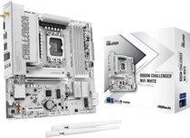 ASRockから、ホワイトカラーのIntel B860チップセット搭載 MicroATX ゲーミングマザーボード『B860M Challenger WiFi White』を発売